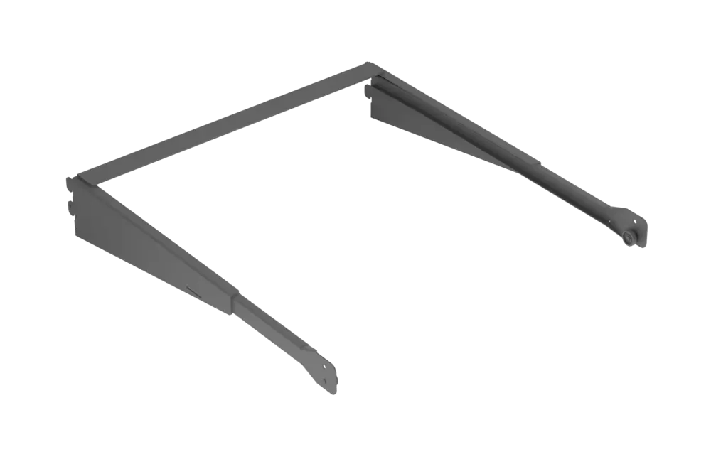 Roller bracket 500, D400, Dark Grey